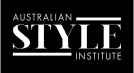 Logo of the Australian Style Institute, featuring bold white text on a black background, including the words 